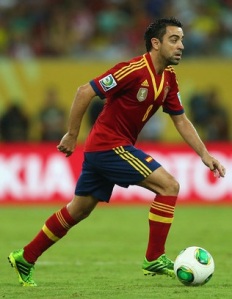 How many pictures has Xavi been exposed to?